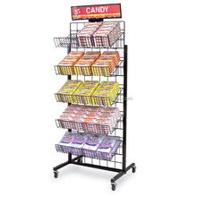 3698-Mobile Display Rack Gold Medal Products