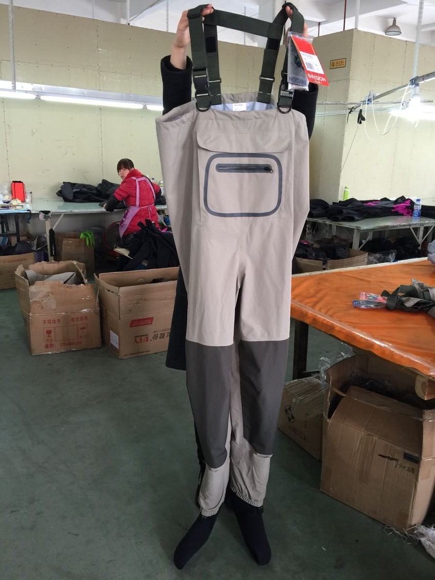 Top Quality Custom Breathable Waders,Plus Size Chest Fishing Wader