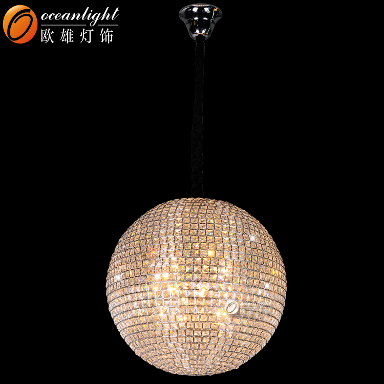 Cinese lampada a sospensione, lampadario di cristallo palle ... Lampada a sospensione cristallo