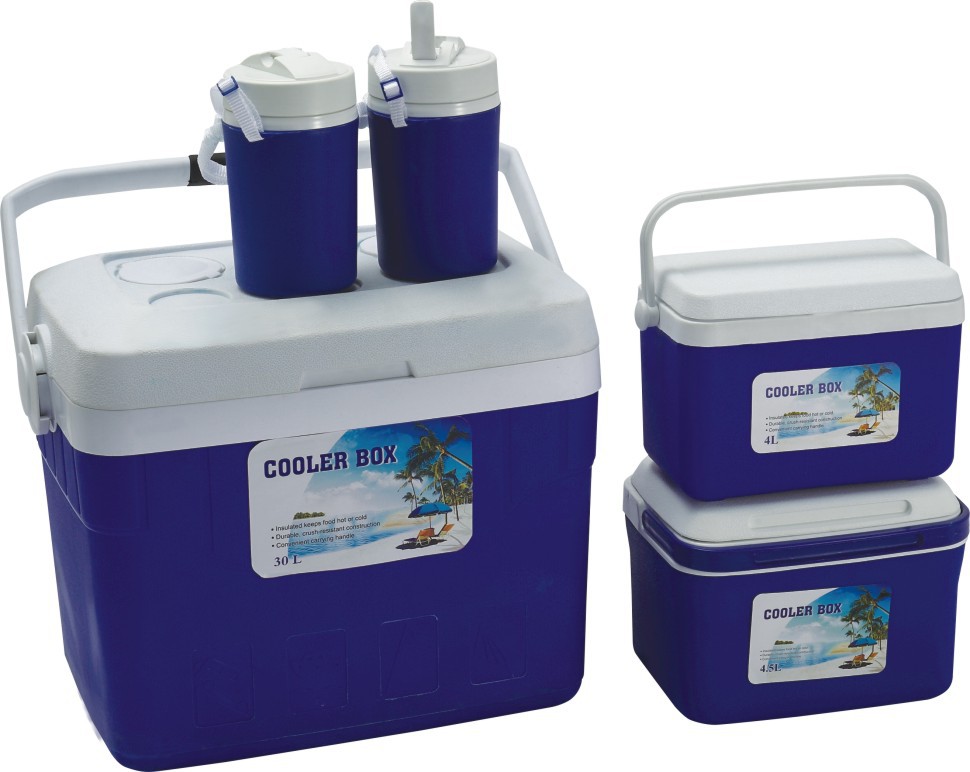 Portable Plastic Cooler Box Ice Refrigerated Cooler Box Aussie Box
