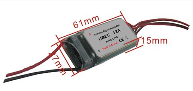 12s rc esc