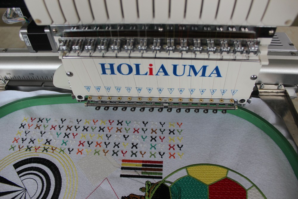 Holiauma stickmaschineシングルヘッドコンピュータ刺繍機価格仕入れ・メーカー・工場