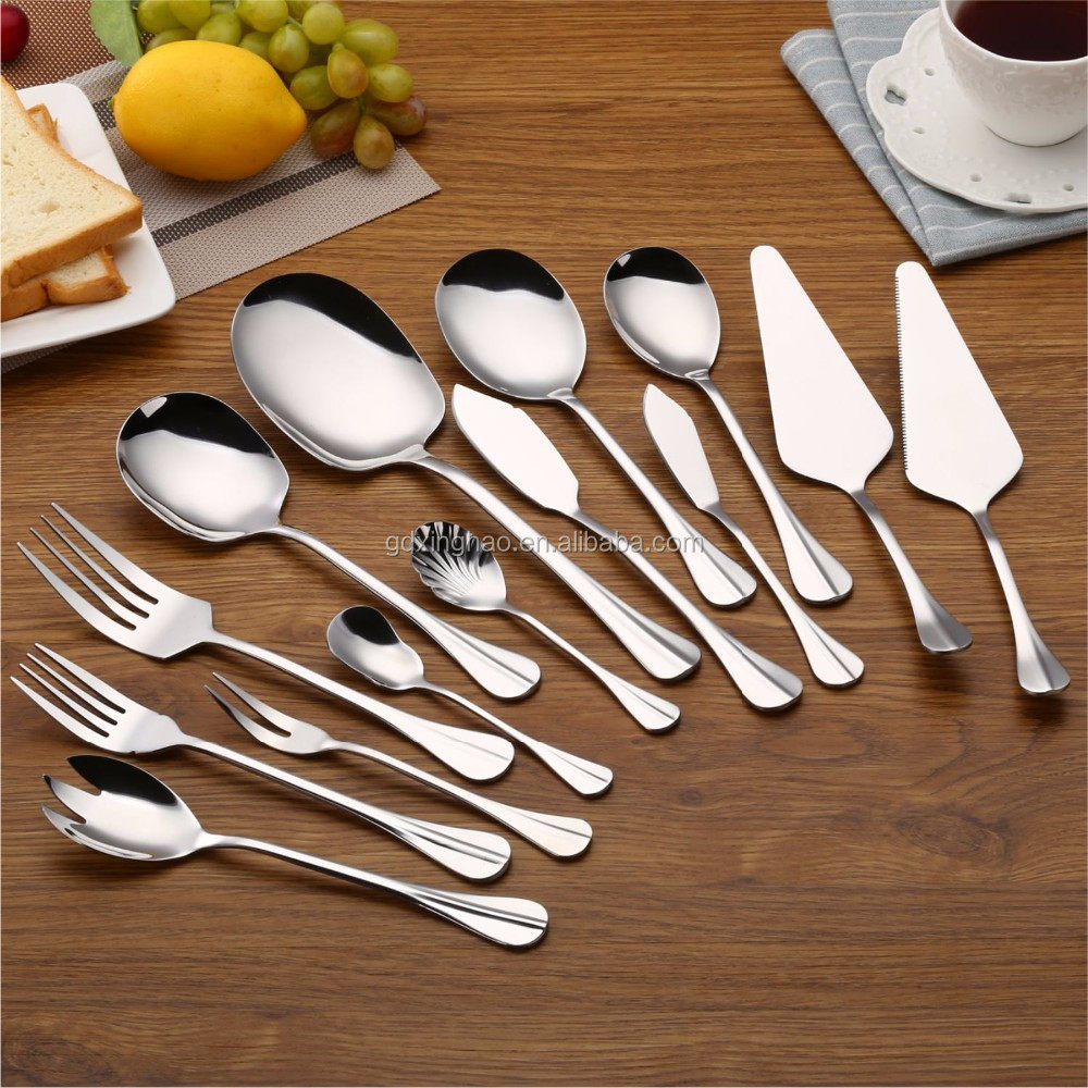 Wide-used Stainless Steel Kitchen Items-Spoon Knife and Fork