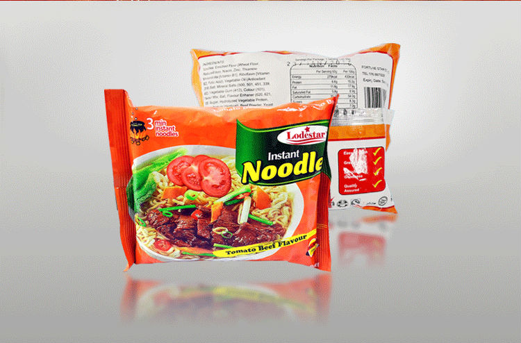 Instant Noodle Tomato Beef Organic instant noodles