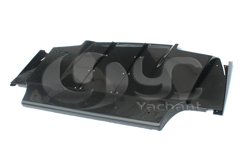 2011-2014 Subaru Impreza GVB STI Varis Style Rear Diffuser with Side Fin CF (16).jpg
