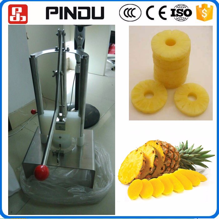 Industrial Export Electric Pineapple Corer Slicer Peeling Machine Eye