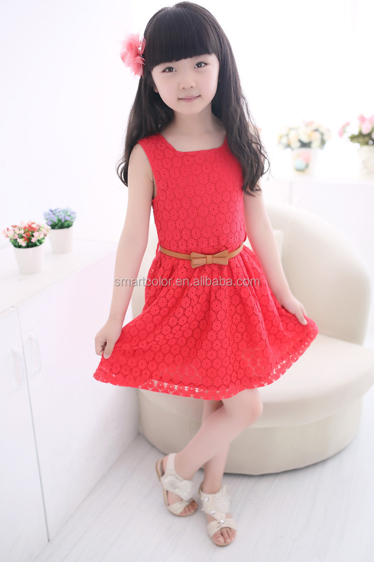 卸売高品質の新しい設計2015ファッションブティックの女の子のドレスの女性のための誕生日の7歳仕入れ・メーカー・工場
