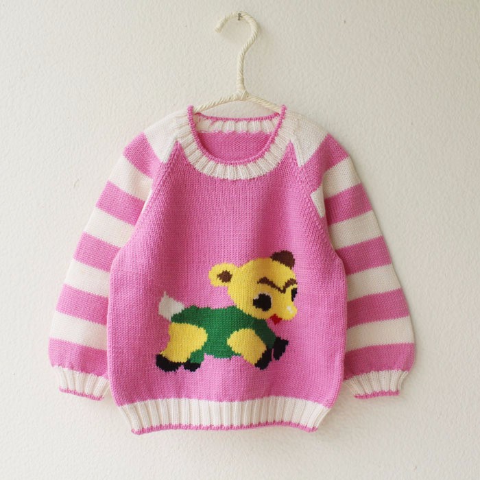 甘いウール手作りセーターデザイン用女の子仕入れ・メーカー・工場