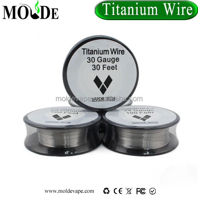 2015 USA Hot Wholesale Vape Coil Titanium Wire Ta1 30 Feet E Cig With High Quality Best Mod Ecig