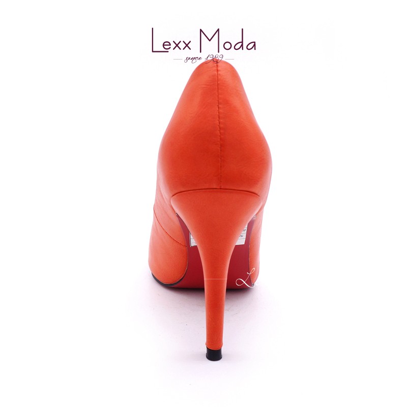 2016 エレガント な オレンジ メタル バックル赤底の女性高ヒール靴用レディ仕入れ・メーカー・工場