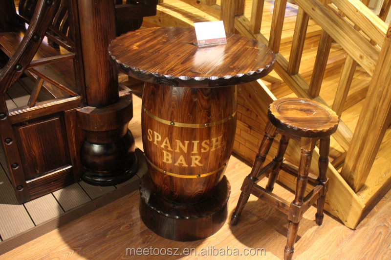 バーのテーブルと椅子木製のバーカウンターdesign/oem仕入れ・メーカー・工場