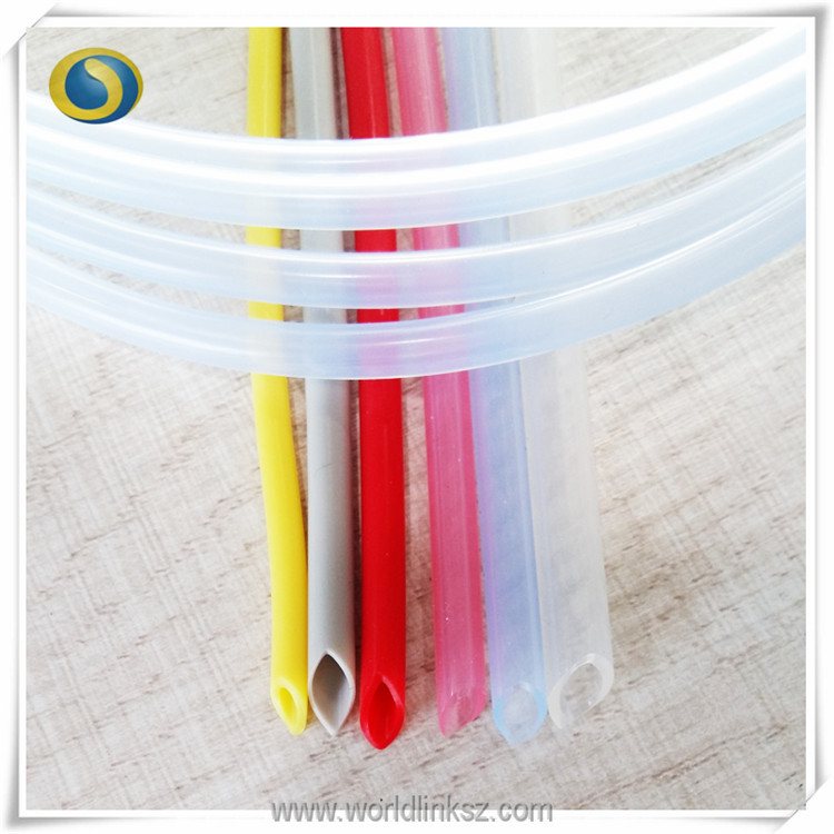Extrude Clear Silicone Rubber Tubing/tubes/pipes/sleeves For Coffee