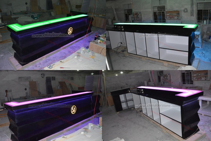 Jolie moderne comptoir de bar design / café comptoir de bar ... Comptoir bar moderne