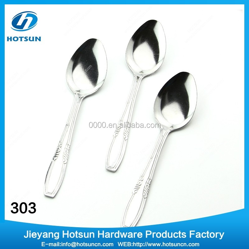 303 Stainless Steel Spoon 888 999 Fork - Sustainable Dinnerware