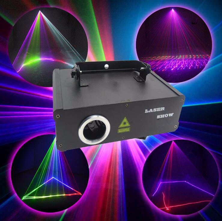 500mw 3d 5 couleurs scène animation laser lumières pour dj ktv