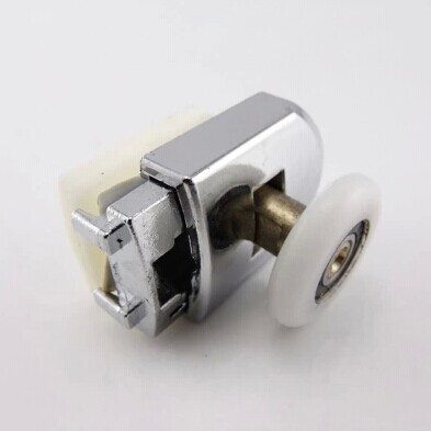 Description Picture 4 of itemshower room accessories Shower room wheels spring wheel curved glass door swing round circarc bathroom sliding door pulley