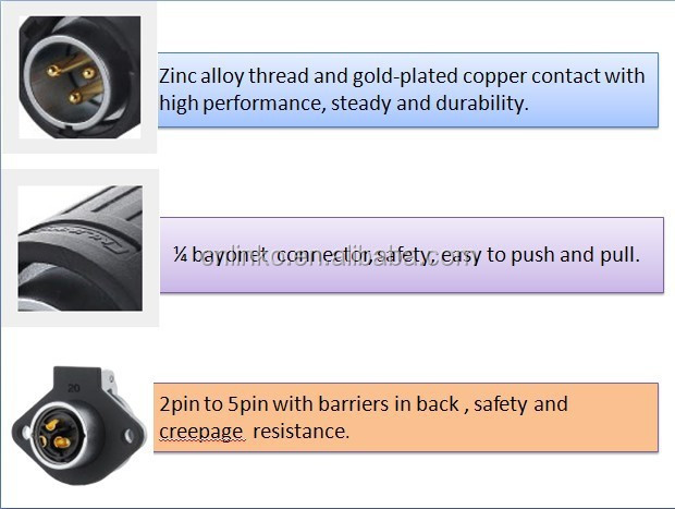 中国製防水メスオス防水コネクタ電源ケーブルコネクタオスメスオスプラグメスコネクタ仕入れ・メーカー・工場