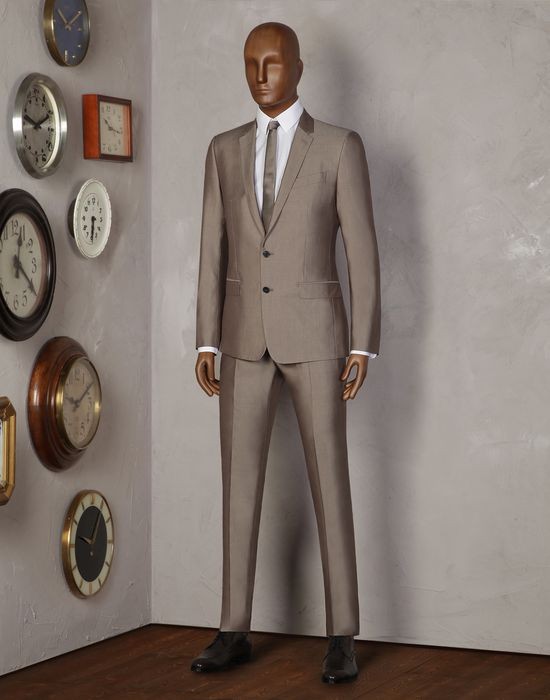 Wholesale 30 Silk 30 Wool 40 Cotton Dyed 33mm Silk Wool Italian Men's Suit Fabric Buy High