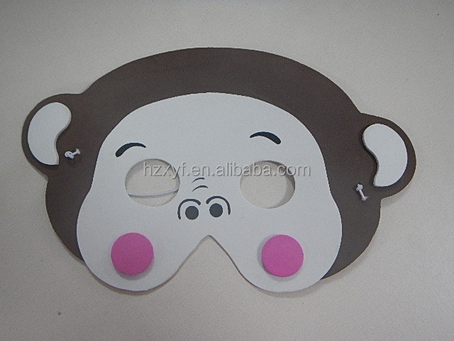 エヴァのゴムの動物マスクハロウィーン/customizedevaマスク/エヴァの泡のマスク仕入れ・メーカー・工場