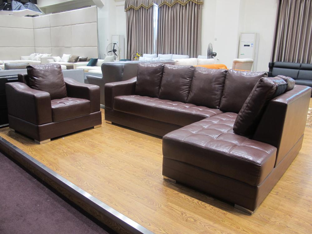 Top Leather Heavy Duty Sectional Couch Sofa,Couch Living Room Sofa
