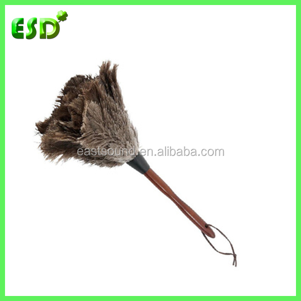 large ostrich feather duster,wood duster,natural