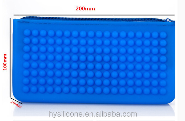 夏シリーズ2014年素材シリコンゼリークラッチバッグを持つジッパー仕入れ・メーカー・工場