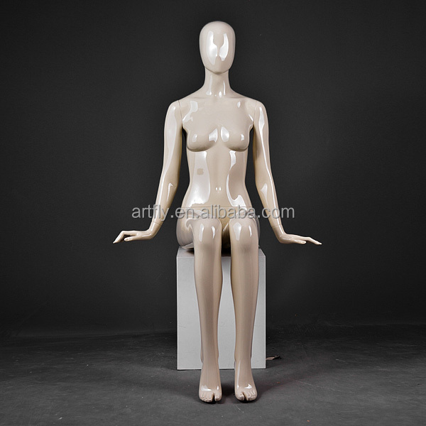 glossy female mannequin