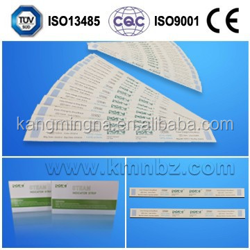 Dry heat sterilization indicator strips