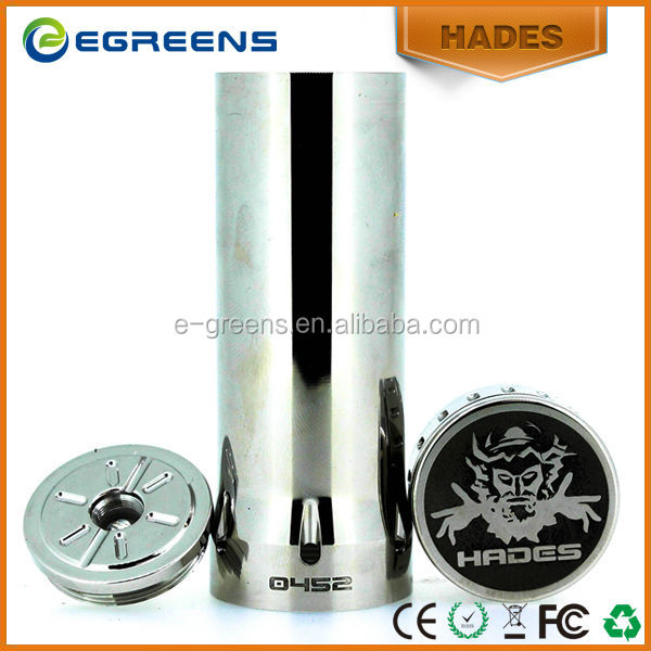 Egreens Tech 26650 mechanical hades mod ecig mod 26650