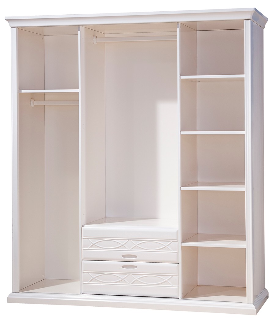 シンプルな木製の寝室の家具白ダブルベッドデザイン3108仕入れ・メーカー・工場