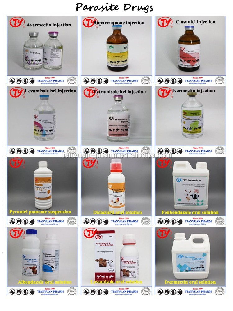 Ivermectin And Closantel Sodium Injection With External ...