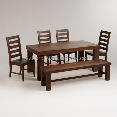 101101 moderno juego de muebles de comedor/abedul madera mesa de ...
