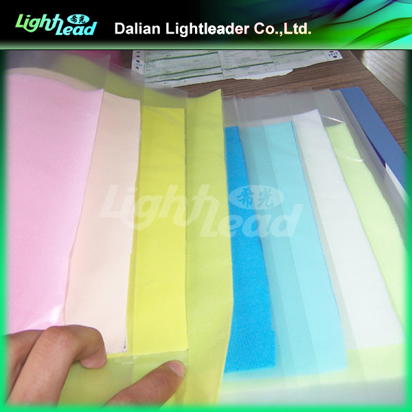 China wholesale glow cotton waterproof cloth for glow apparel