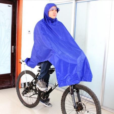 Fashion-Cycling-Bicycle-Bike-Raincoat-Rain-Cape-Poncho-Cloth-Gear-Rainproof-Blue (2)