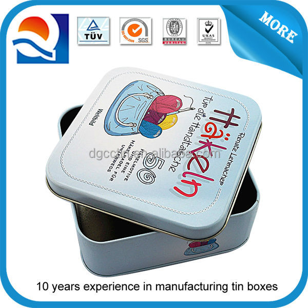 high quality squar empty metal tin cans wholesale, sardine tin can