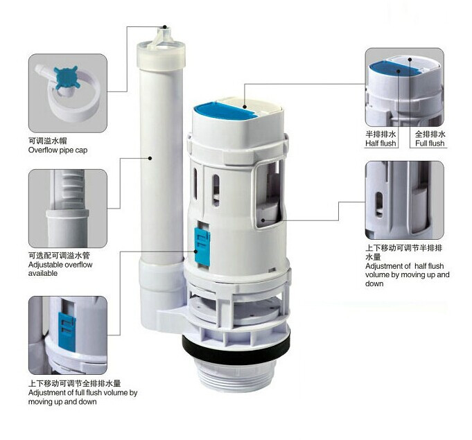 水トイレ021k水槽ボタン用プラスチック水槽トイレp- トラップ問屋・仕入れ・卸・卸売り