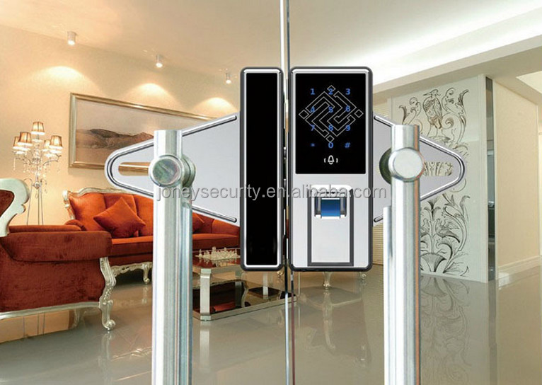 Security Fingerprint Lock System Glass Door With L8800 1 Jpg Security Fingerprint Lock System
