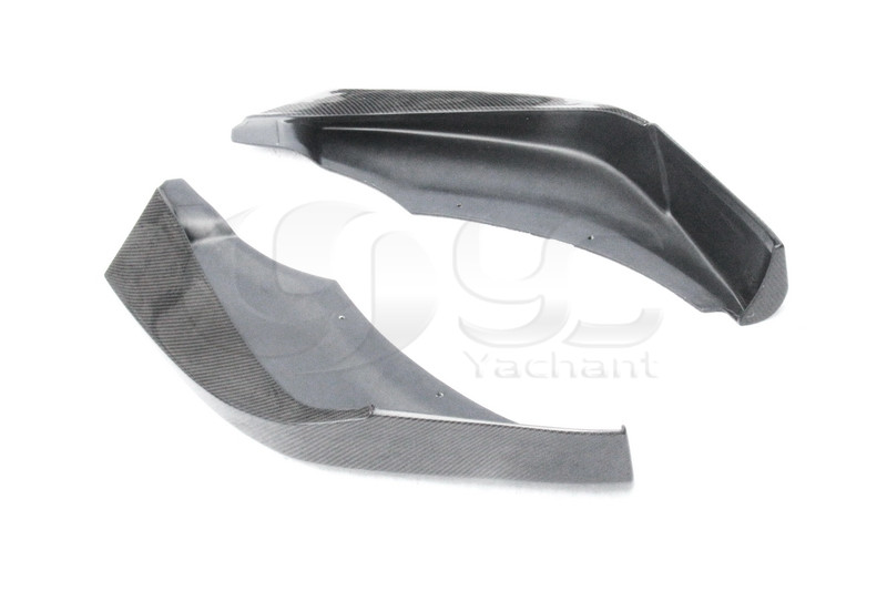 2012-2014 BMW 6 Series F06F12F13 M Sport Front Bumper YC Desgin Style Front Lip Splitter CF (1).JPG