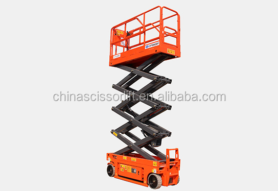 10M Mobile Electric Scissor Lift/Hydraulic Scissor Lift Platform