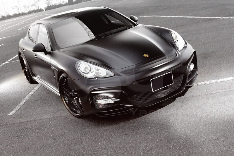 2010-2013 Porsche Panamera 970 Wald  Sports Line Black Bison Edition Style Front Bumper FRP (14).jpg