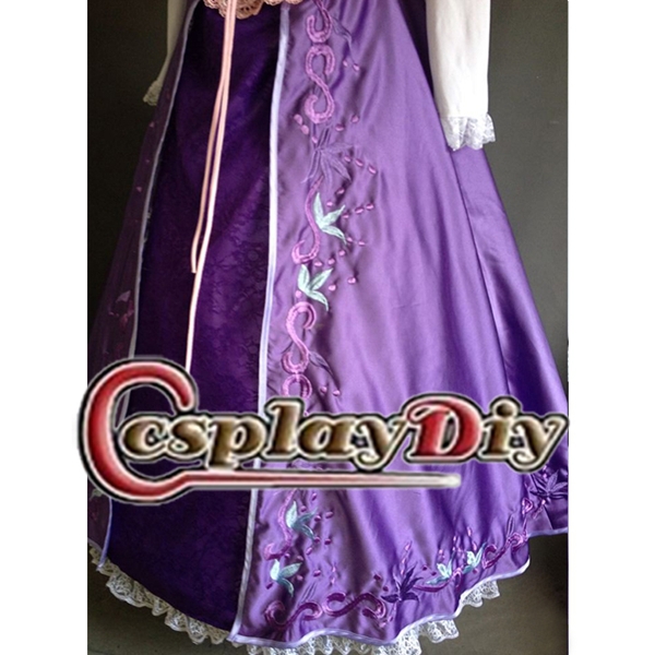 ラプンツェルデラックスhotsale王女ドレス衣装ラプンツェル仕入れ・メーカー・工場