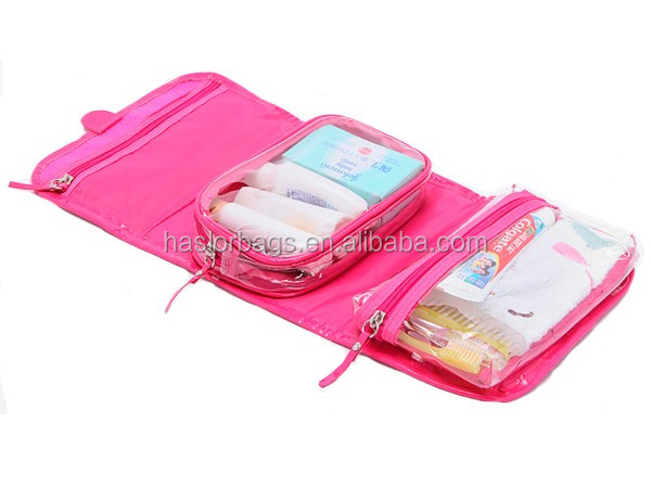 Manufacturer Foldable Popular Custom Satin Cosmetic Bag With Zebra