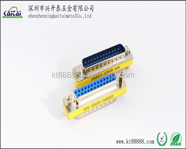 ピンminiアダプタdb25d-subコネクタメスにオスのジェンダーチェンジャー仕入れ・メーカー・工場