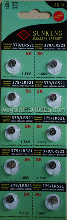 カード包装をsunkinglr521ag03791.55v腕時計電池問屋・仕入れ・卸・卸売り