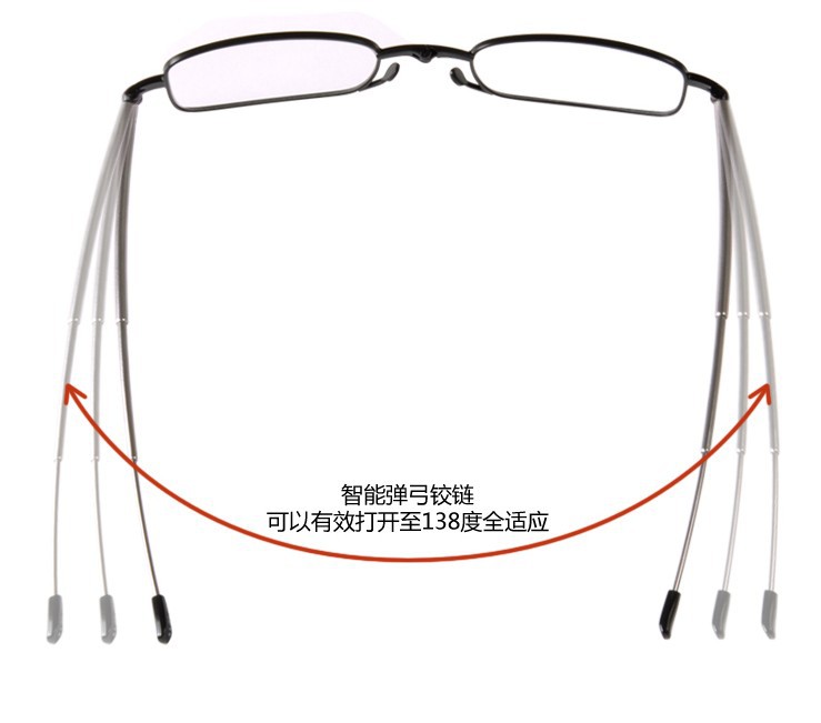 新しいホット2014年アンテナ折りたたみ老眼鏡5個小さいmoq小さなグラスファクトリーアウトレット問屋・仕入れ・卸・卸売り