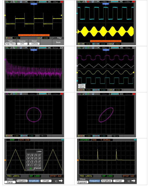 ハンドヘルドオシロスコープhantekdso8102escopemeter2チャンネル1gsa/s100mhzの任意波形発生器25mhzのdmmdso-8102eusb仕入れ・メーカー・工場