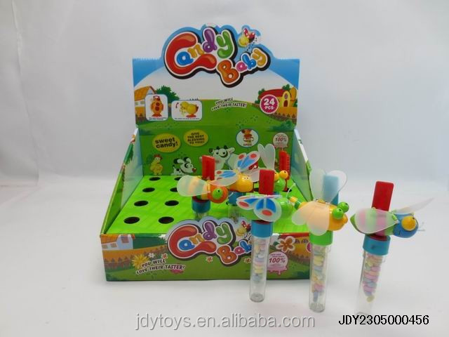 Hot Sale Plastic W/D Sun, Moon , Stars Candy Toy,Promotional candy bar children sugar Candy Toy,Cantoon Candy Toy