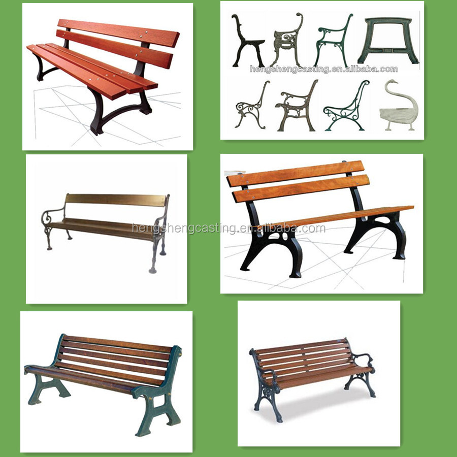bench and bench legs