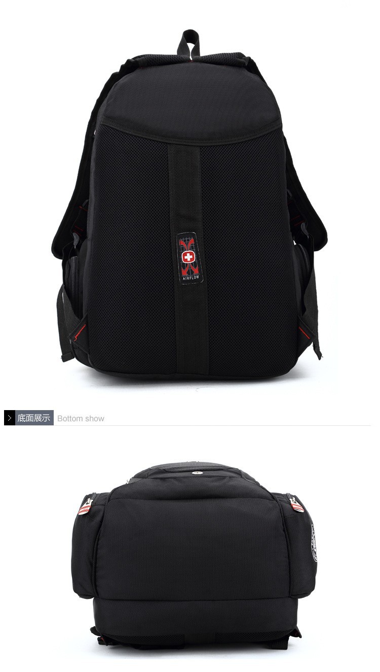 Купить мужской рюкзак SwissGear Рюкзаки школьные нейлон черный после ...
