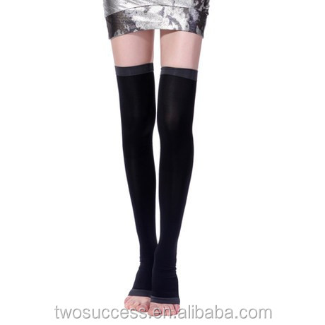 colorful magic Fat burning stockings stovepipe pressure slim leg sleep compression socks .jpg